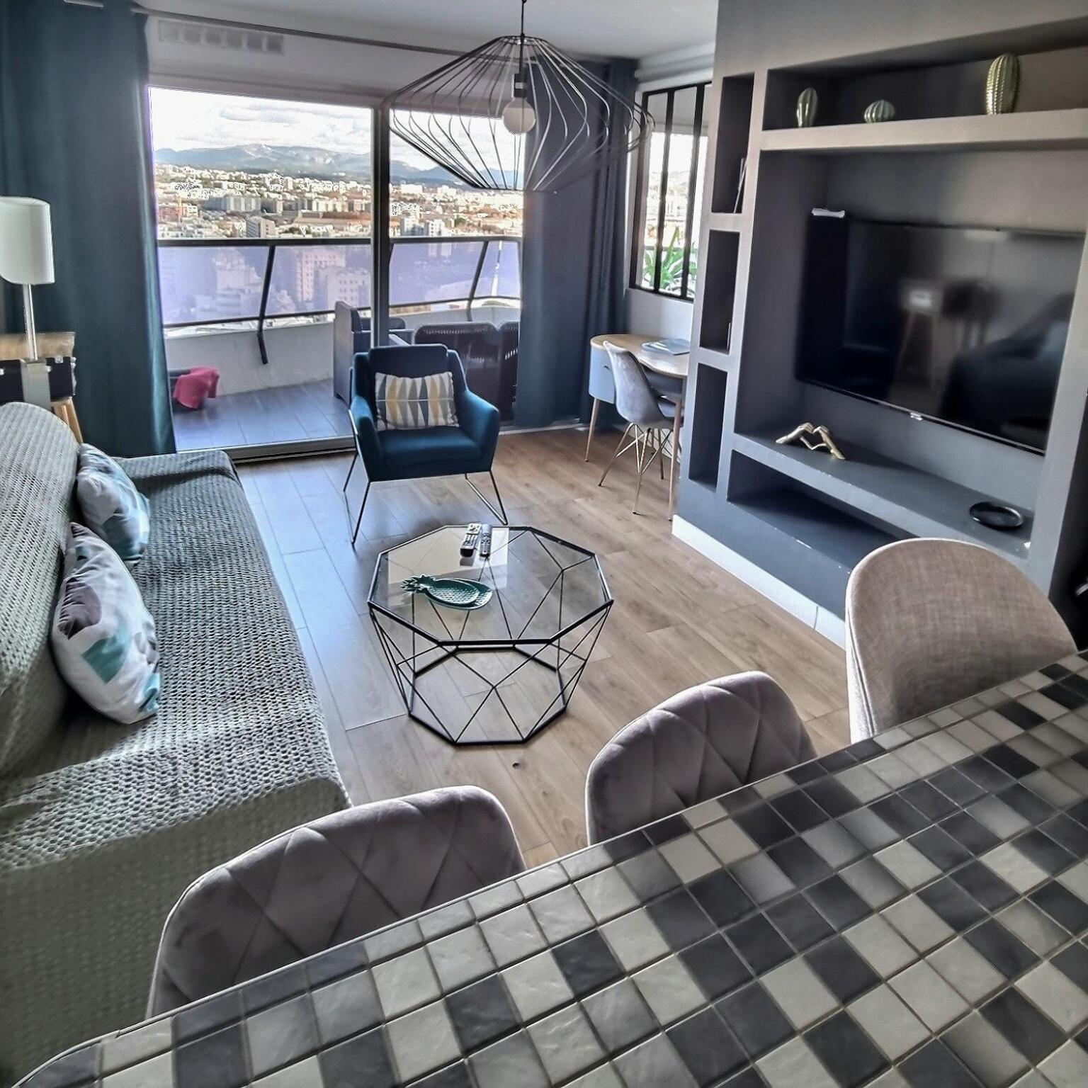 Appartement T2 Prado Chanot Plage Marseille Exterior photo